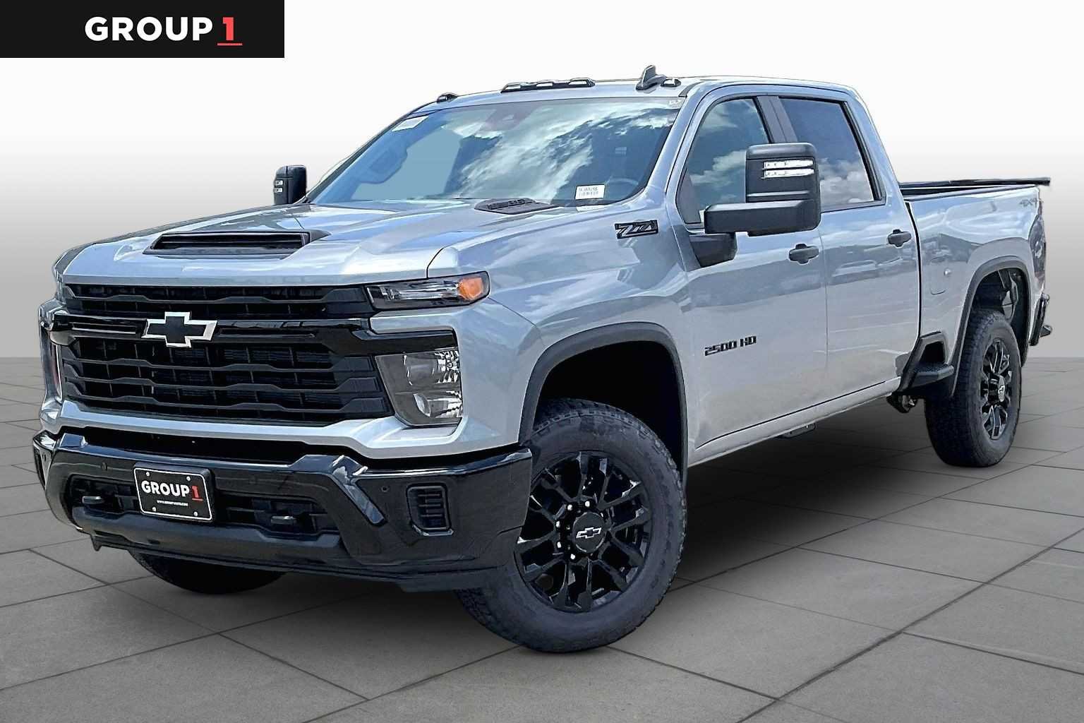 New 2026 Sterling Gray Metallic Chevrolet Custom image 1