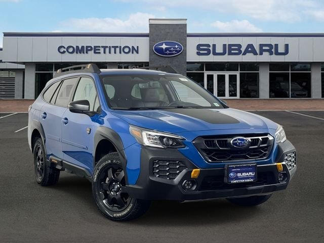 Certified Used 2024 Blue Subaru Wilderness image 1