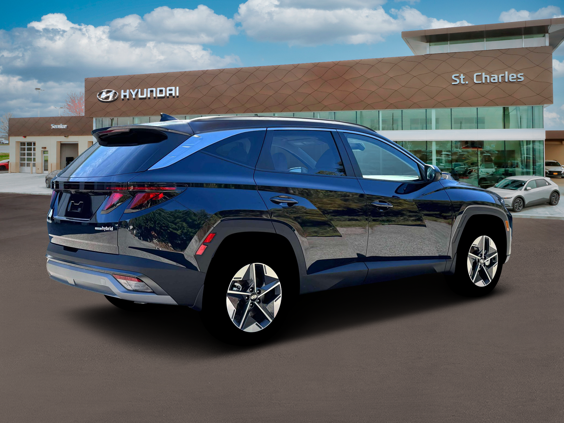 New 2026 Blue Hyundai SEL AWD image 8