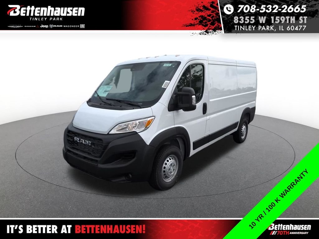 New 2026 Bright White Clearcoat RAM Low Roof image 1
