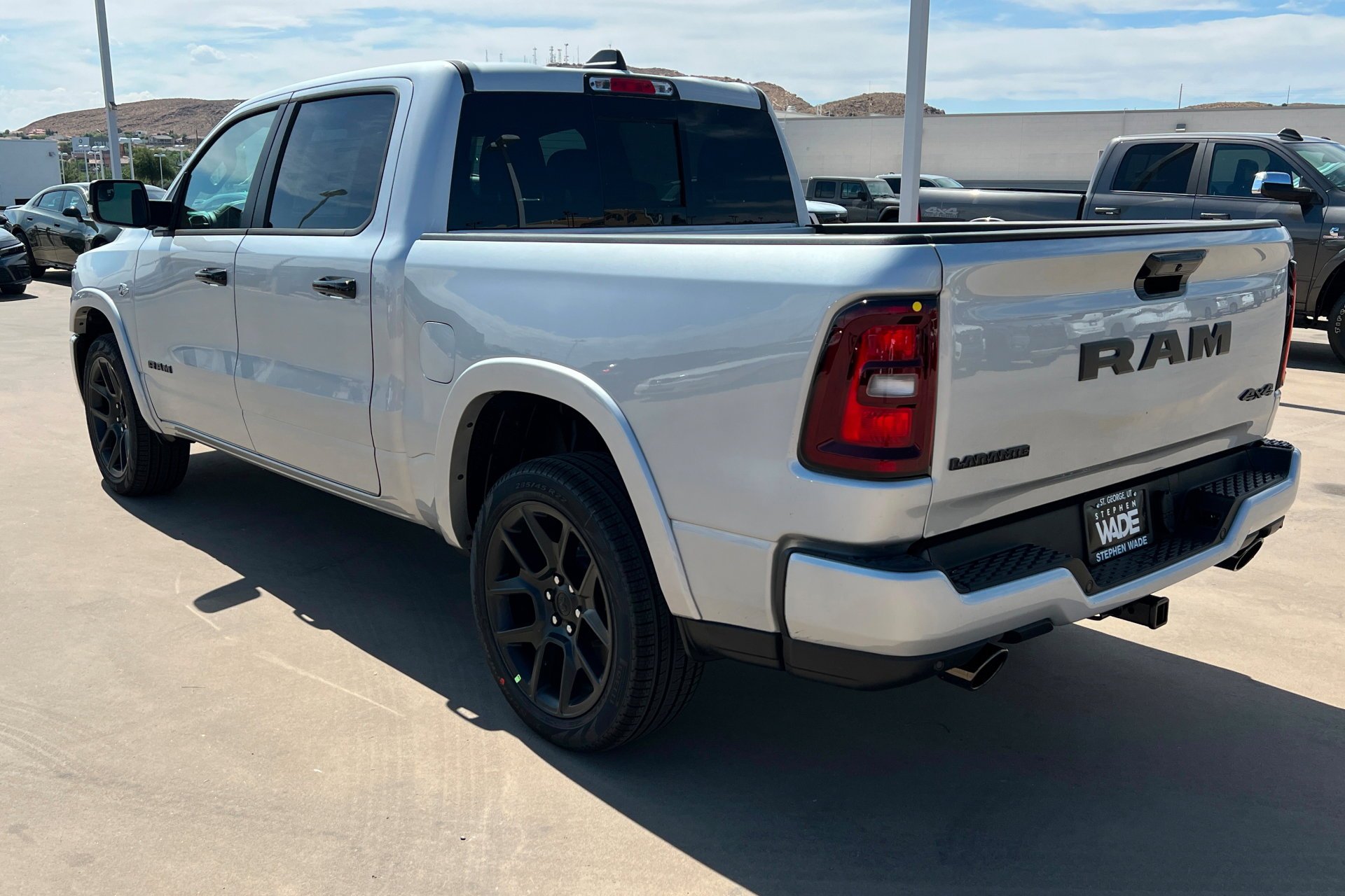 New 2026 Silver Zynith Exterior Paint RAM Laramie image 3