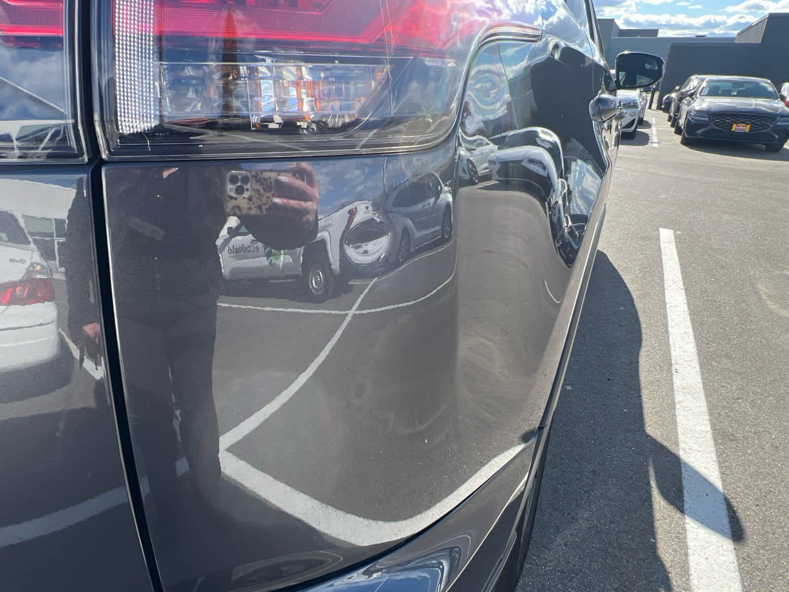 Used 2017 Magnetic Gray Metallic Toyota XLE image 3