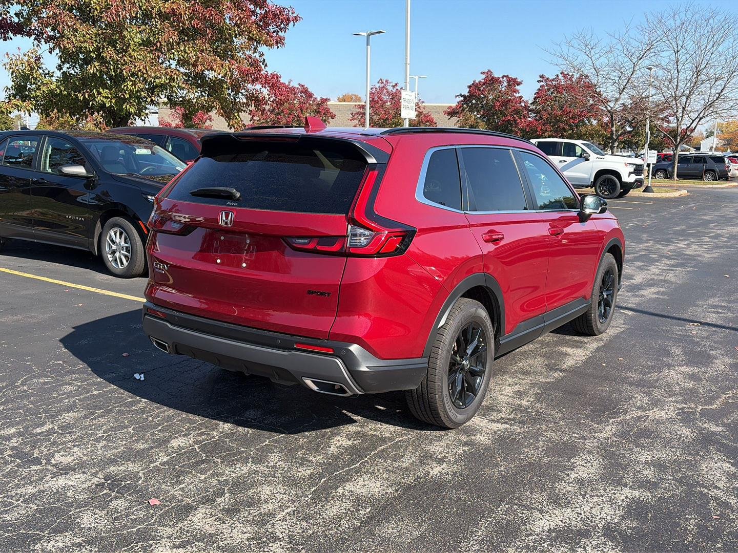 Used 2024 Radiant Red Metallic Honda Sport-L image 7