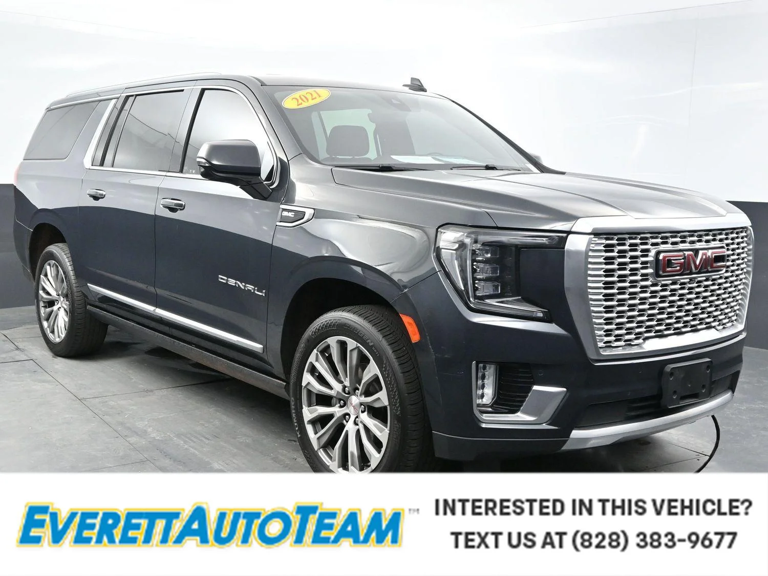 Used 2021 Hunter Metallic GMC Denali image 1