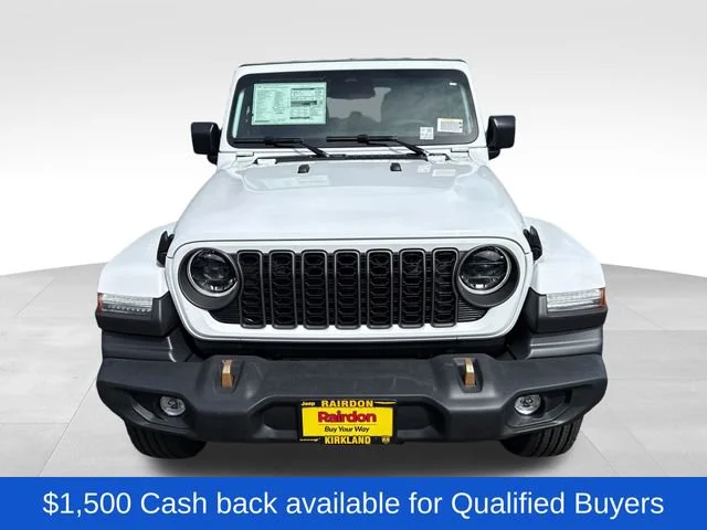 New 2026 Bright White Clear-Coat Exterior Paint Jeep 85th Anniversary Edition image 2