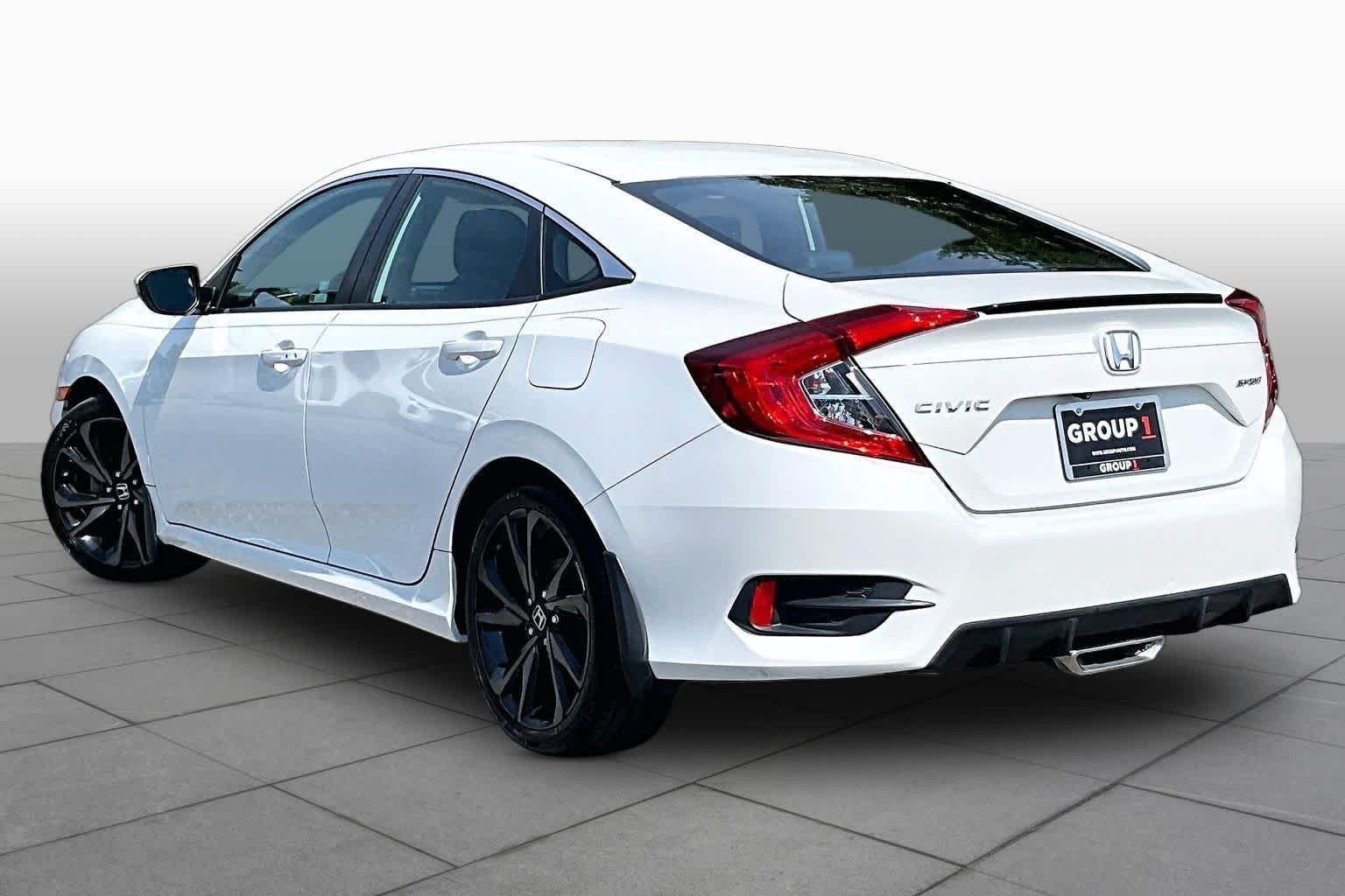 Used 2019 Platinum White Pearl Honda Sport image 12
