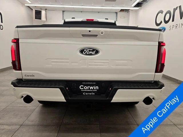 New 2026 Star White Metallic Tri-Coat Ford Lariat® image 4