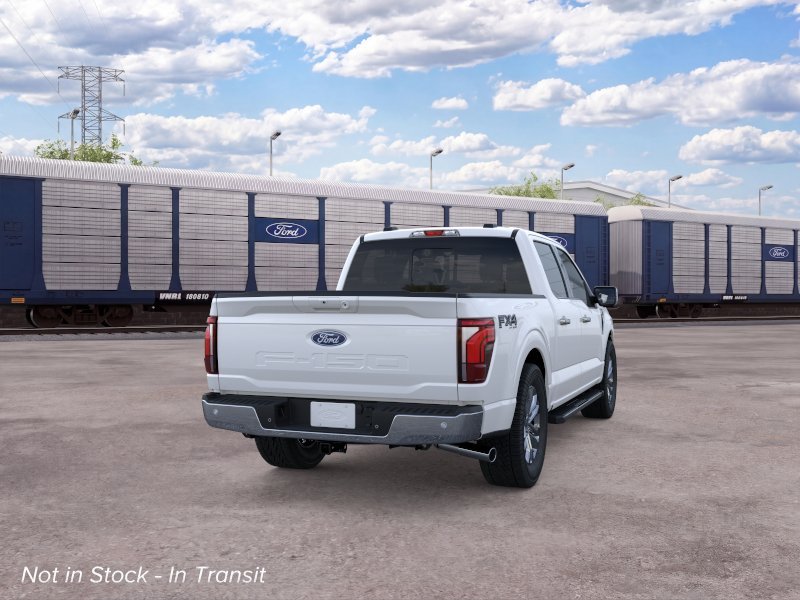 New 2026 Star White Metallic Tri-Coat Ford Lariat® image 8