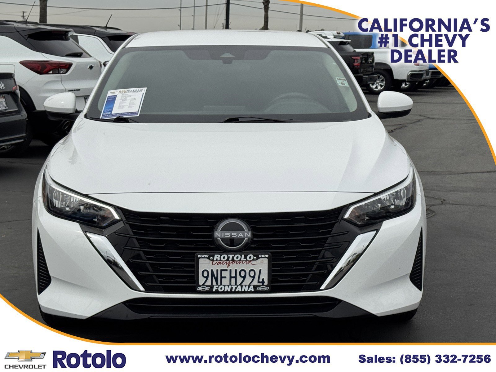 Used 2024 Nissan Sentra S with VIN 3N1AB8BV4RY341106 for sale in Fontana, CA