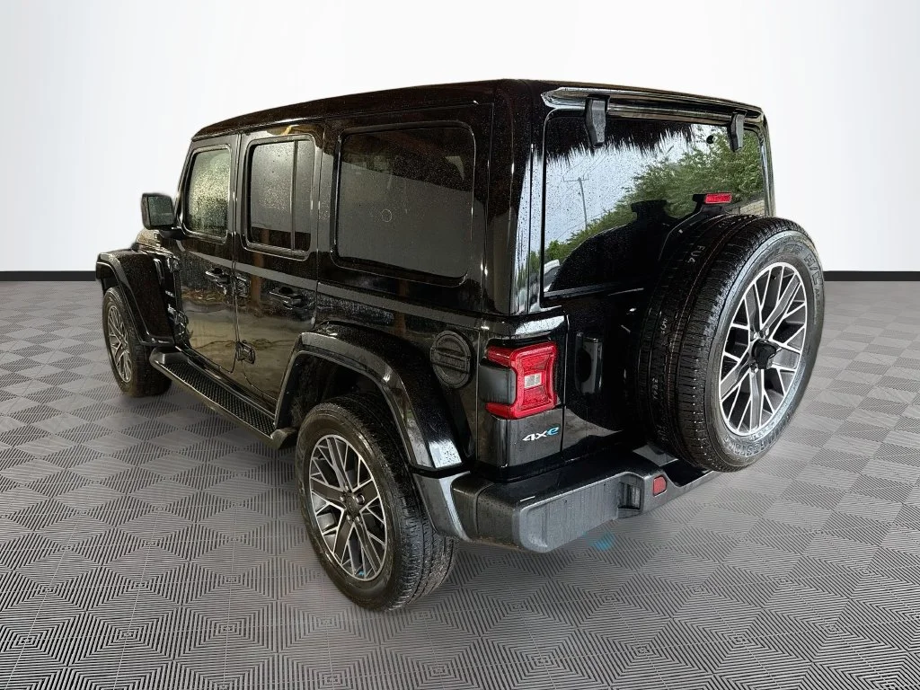 Used 2023 Black Jeep Sahara 4xe image 8