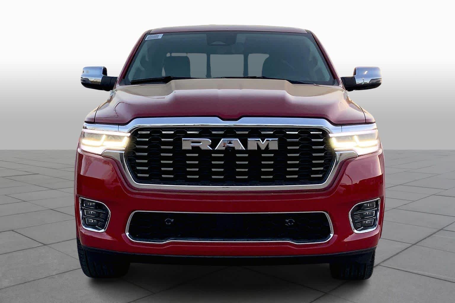 New 2026 Molten Red Pearl-Coat Exterior Paint RAM Tungsten image 3
