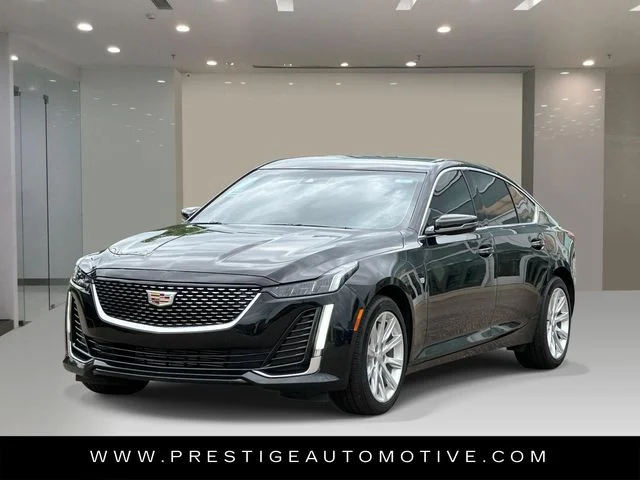 Certified Used 2023 Black Cadillac Luxury image 1