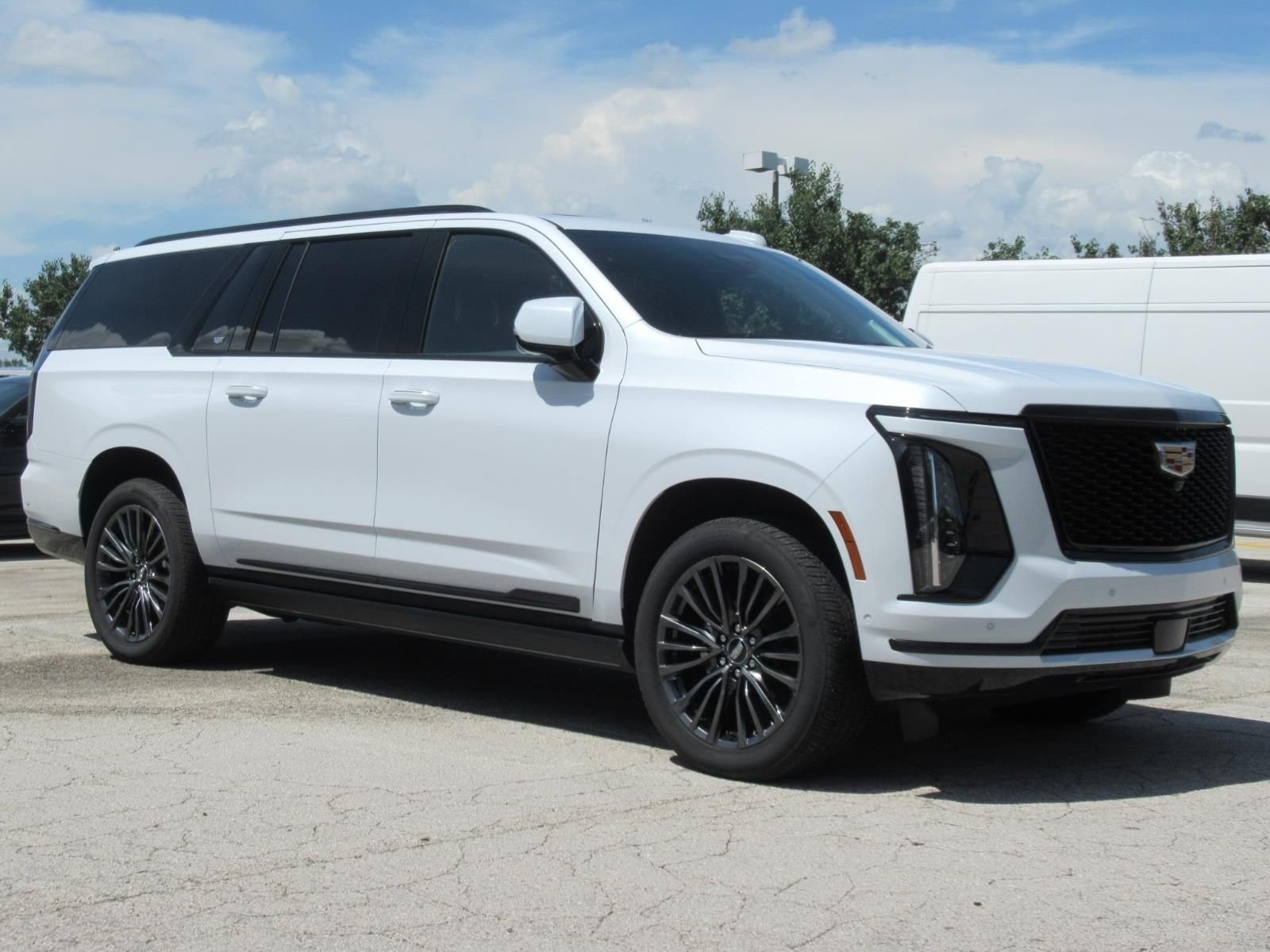 Used 2026 White Cadillac Platinum Edition image 1