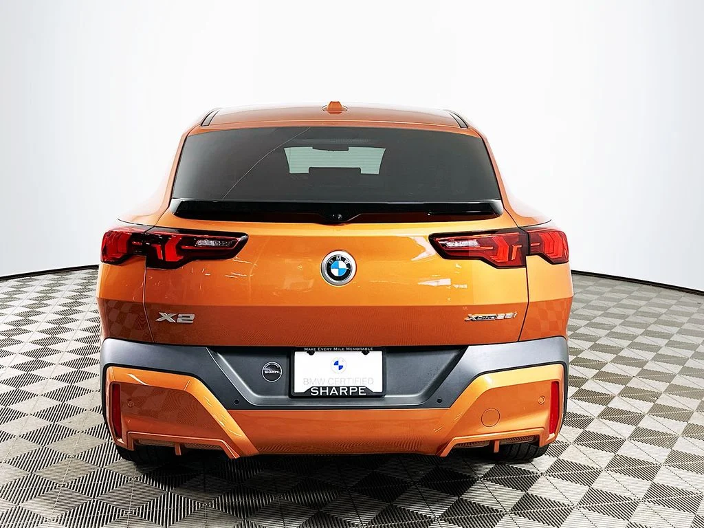 Certified Used 2025 Orange Metallic BMW xDrive28i image 6