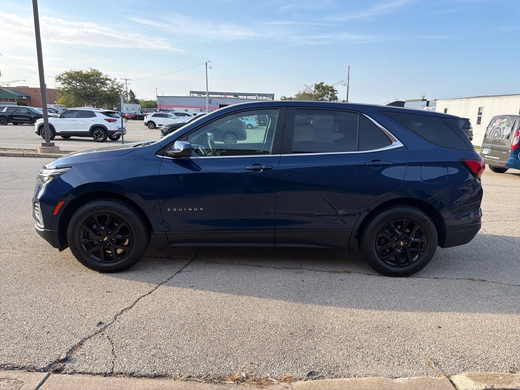 Used 2023 BLUE GLOW METALLIC Chevrolet LT image 2