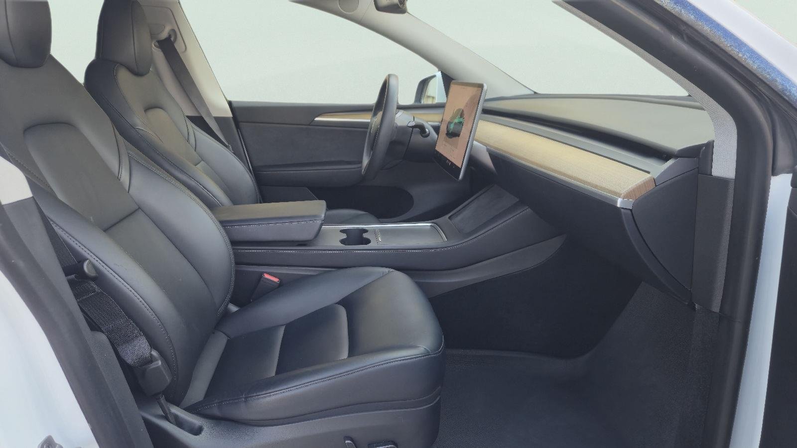 Used 2023 Pearl White Multi-Coat Tesla BASE image 19
