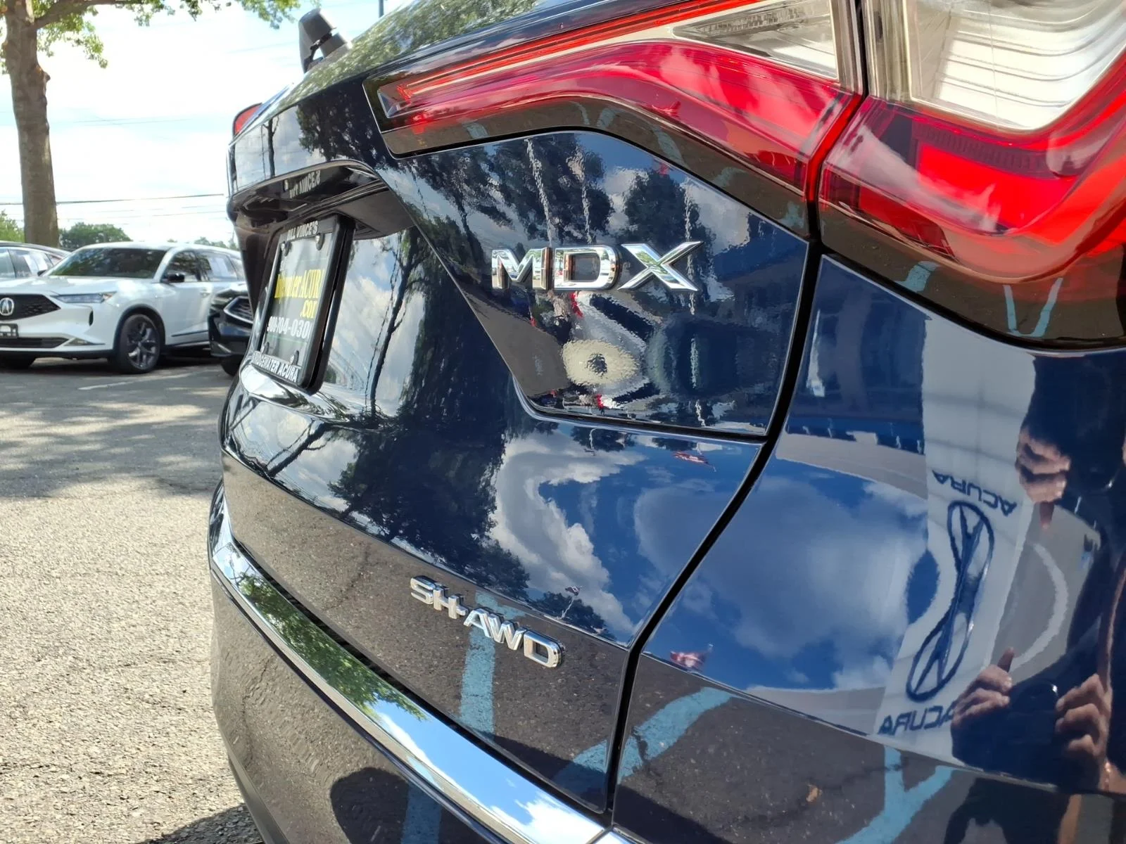 Used 2024 Fathom Blue Pearl Acura SH-AWD image 7