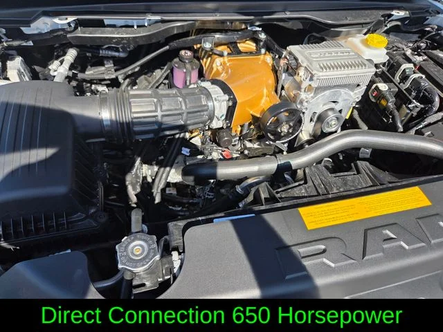 New 2026 Bright White Clear-Coat Exterior Paint RAM DC650 Hemi Supercharged image 18