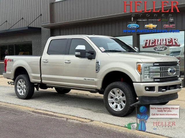 Used 2017 White Gold Metallic Ford Platinum image 1