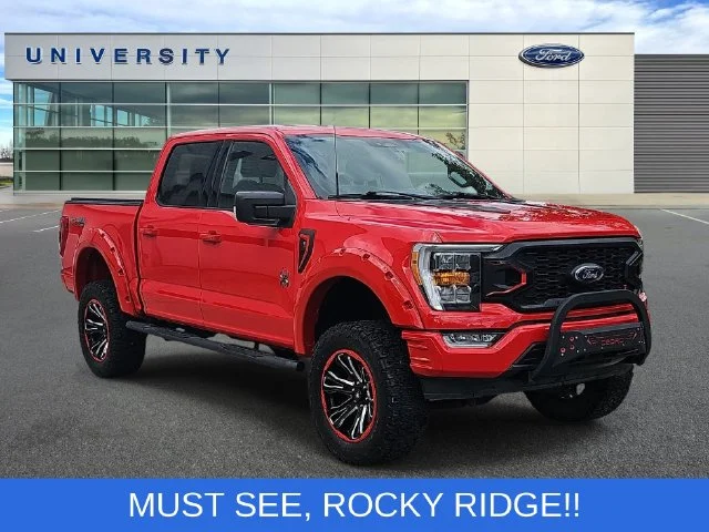 Used 2022 Red Ford XLT image 1