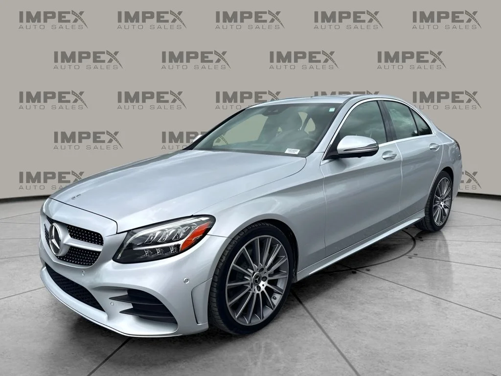 Used 2021 Silver Mercedes-Benz C 300 image 1
