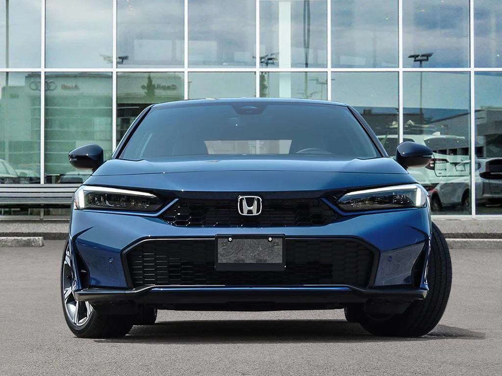 New 2026 Blue Lagoon Pearl Honda SPORT TOURING The Civic — fully loaded,fully effi image 2
