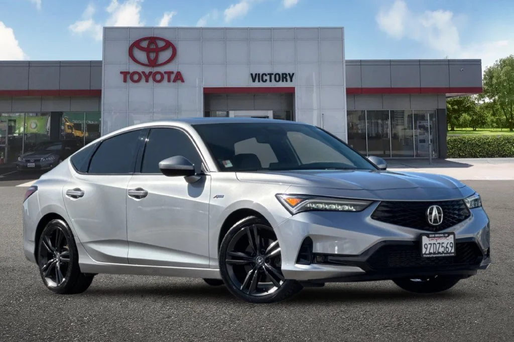 Used 2023 Liquid Carbon Metallic Acura A-Spec Package image 2