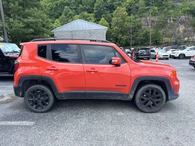 Used 2019 Orange Jeep Latitude image 2