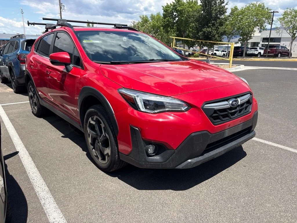 Used 2021 Red Subaru Limited image 1
