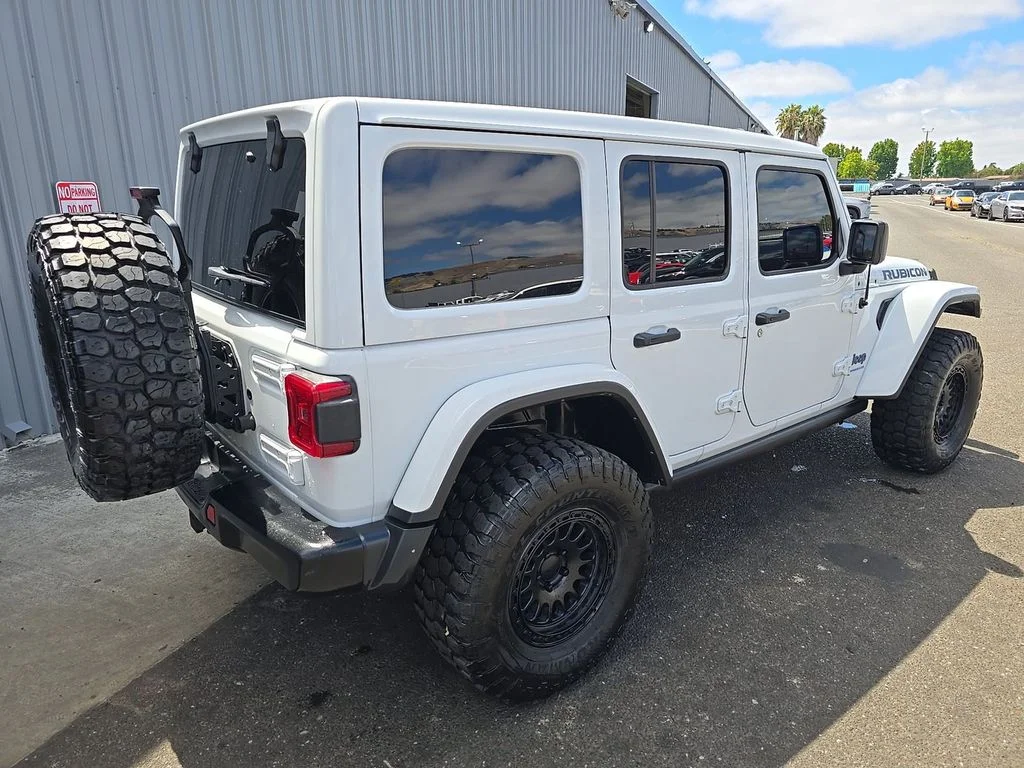Used 2023 White Jeep Rubicon 4xe image 2