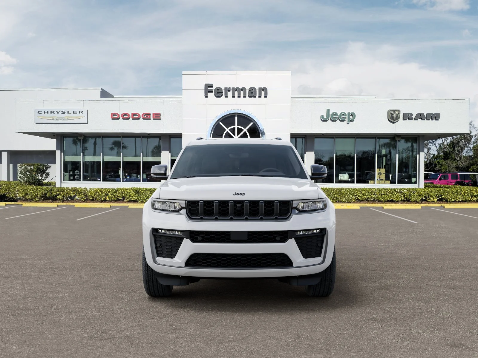 New 2027 Bright White Clear-Coat Paint Jeep Limited Reserve image 6