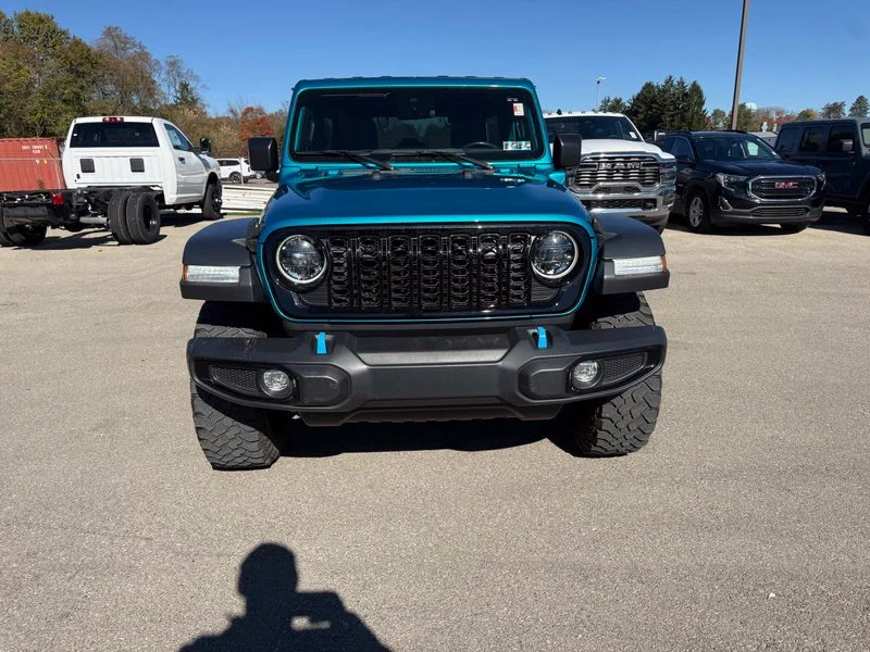 Used 2024 Blue Jeep Willys 4xe image 9