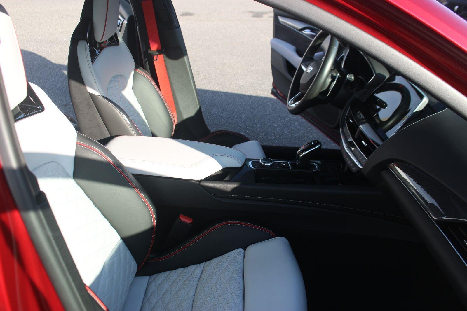 Used 2023 Radiant Red Tintcoat Cadillac V-Series Blackwing image 37