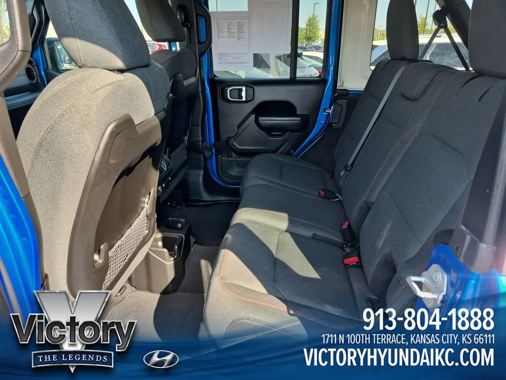 Used 2025 Blue Jeep Rubicon image 24