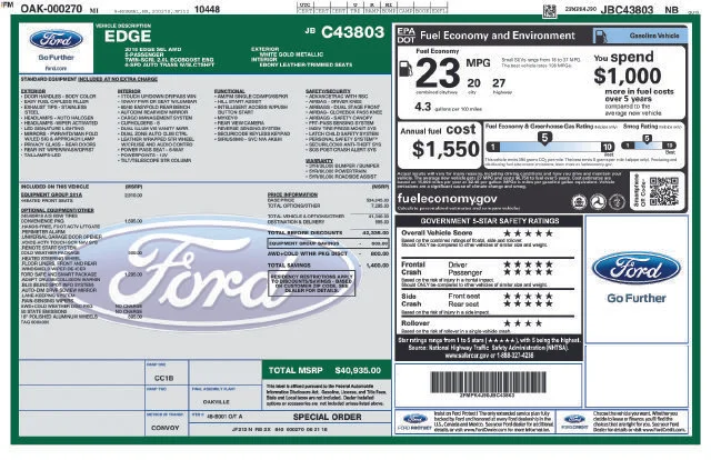 Used 2018 Gold Ford SEL image 31