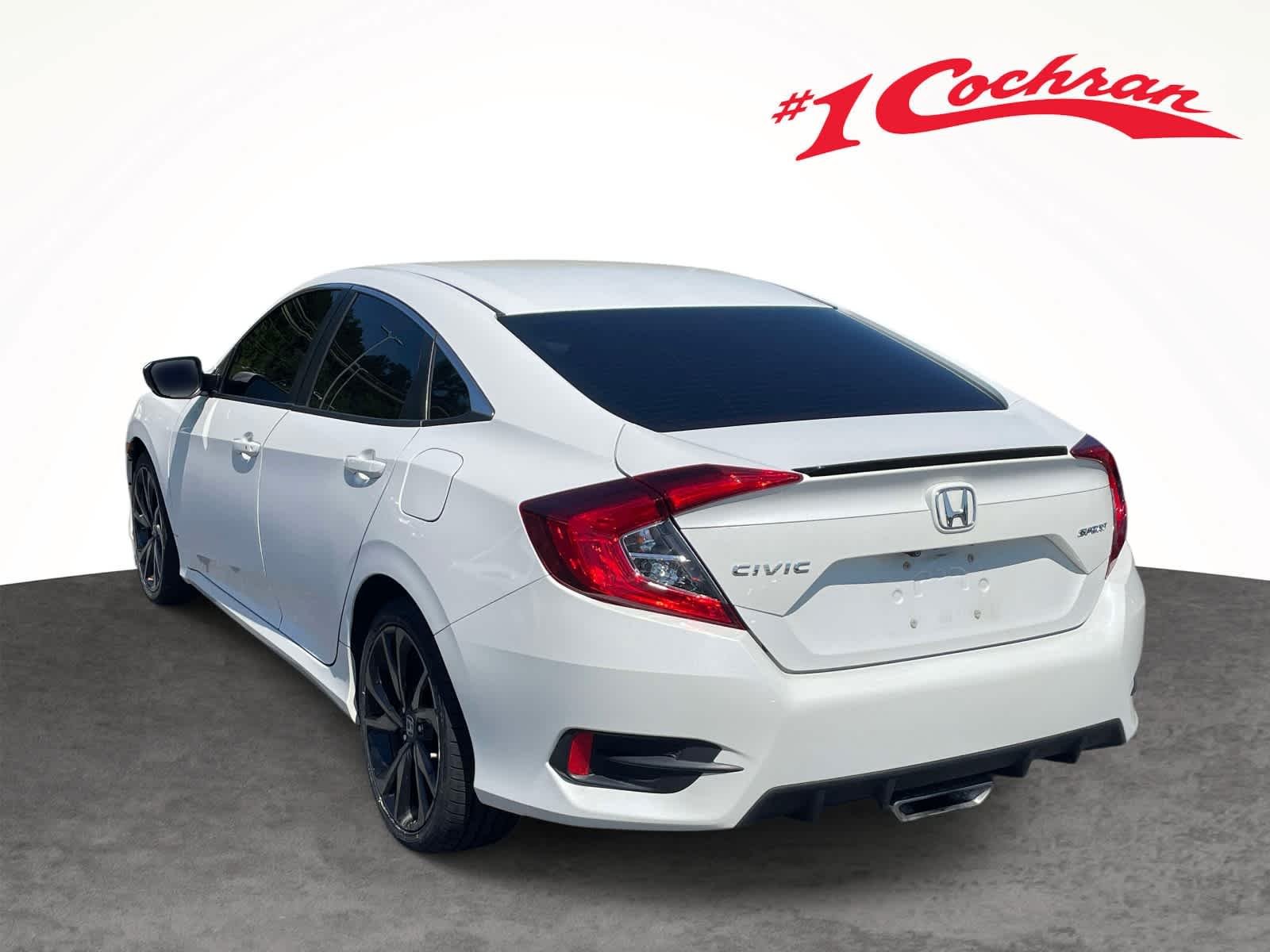 Used 2019 Platinum White Pearl Honda Sport image 9