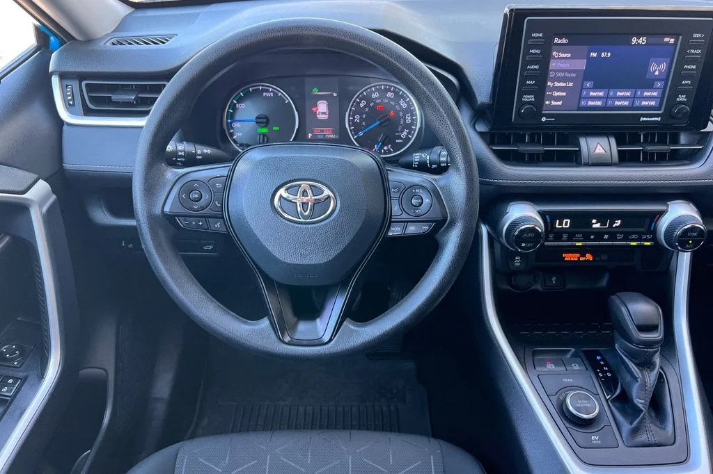 Certified Used 2021 Blue Toyota XLE image 16