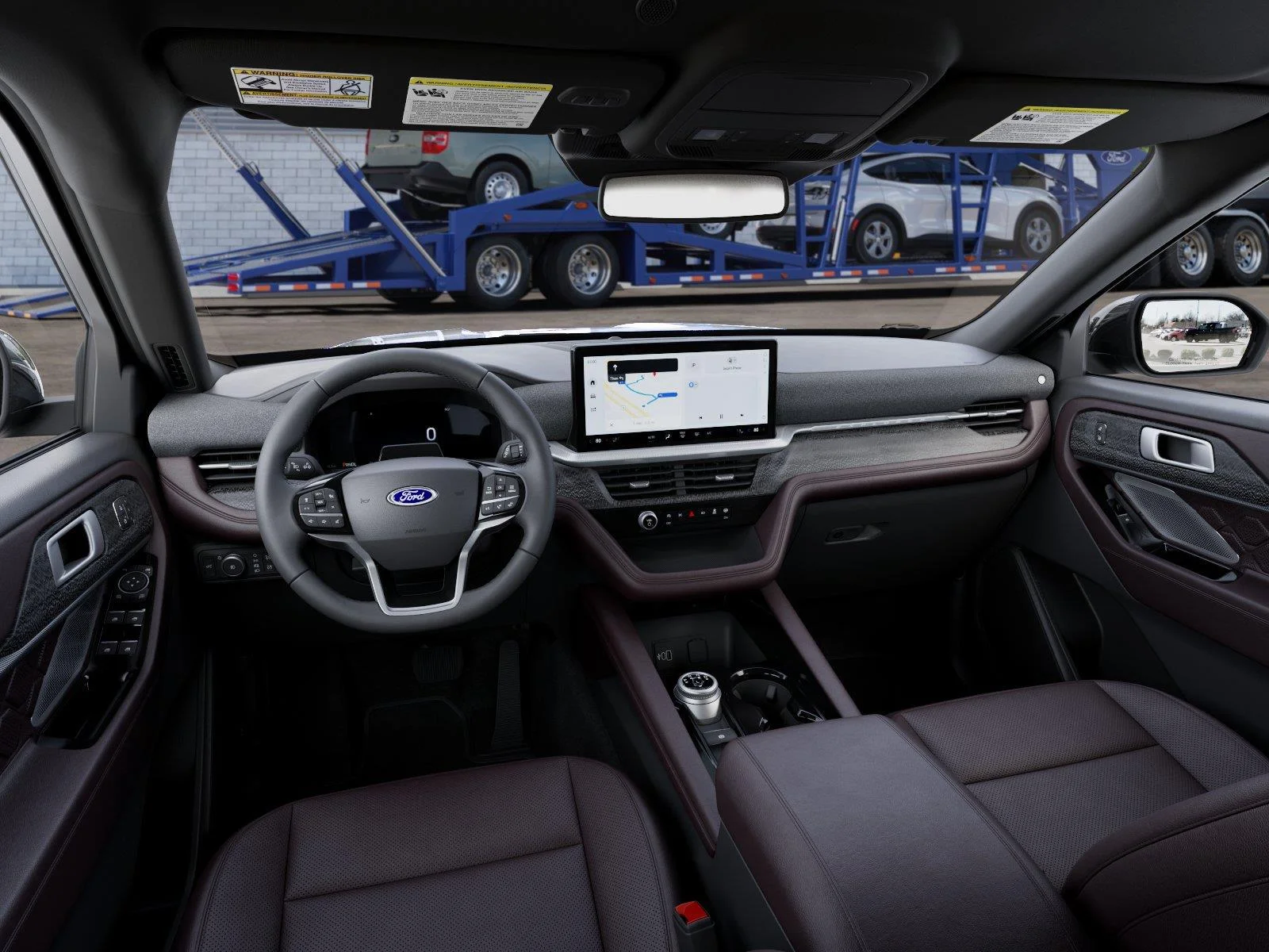 New 2027 Agate Black Metallic Ford Platinum™ image 9
