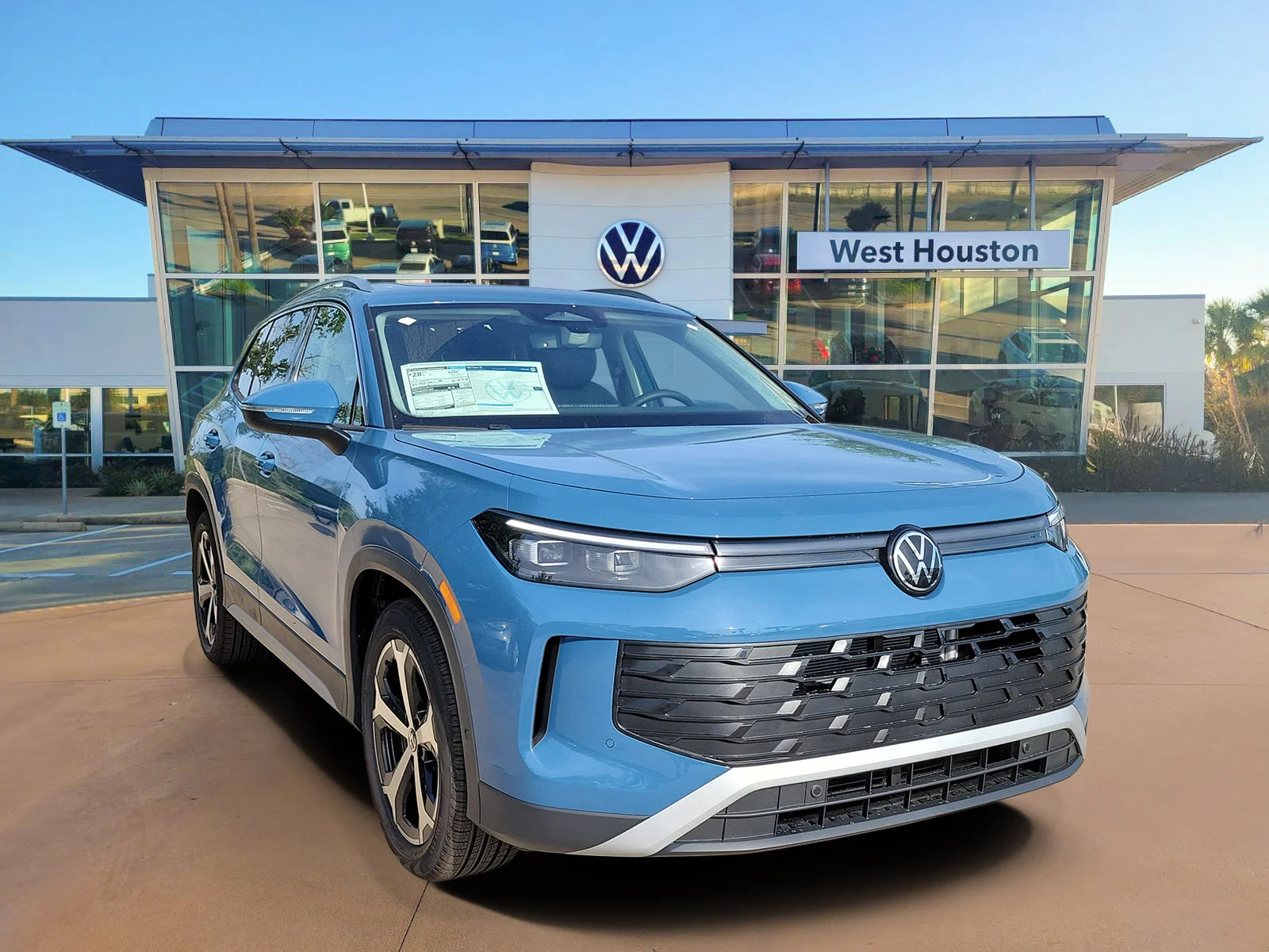 New 2026 Blue Volkswagen SE image 2