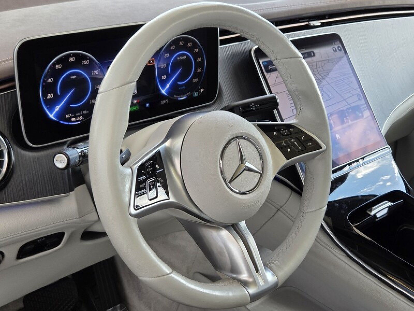 Certified Used 2023 Selenite Grey Metallic Mercedes-Benz EQE 350+ image 25