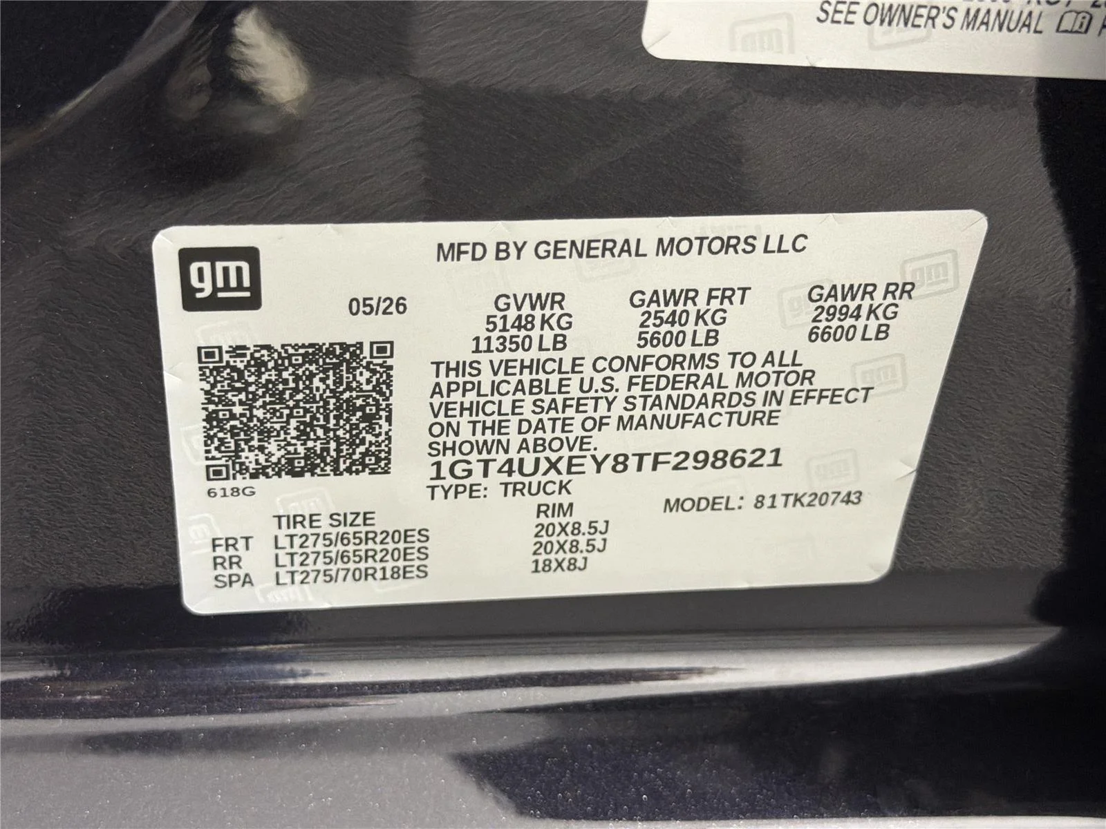 New 2026 Titanium Rush Metallic GMC Denali Ultimate image 35