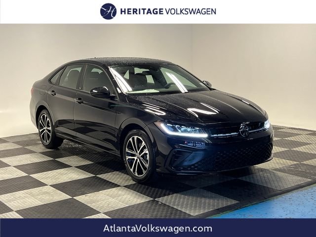 New 2026 Black Volkswagen 1.5T Sport image 1