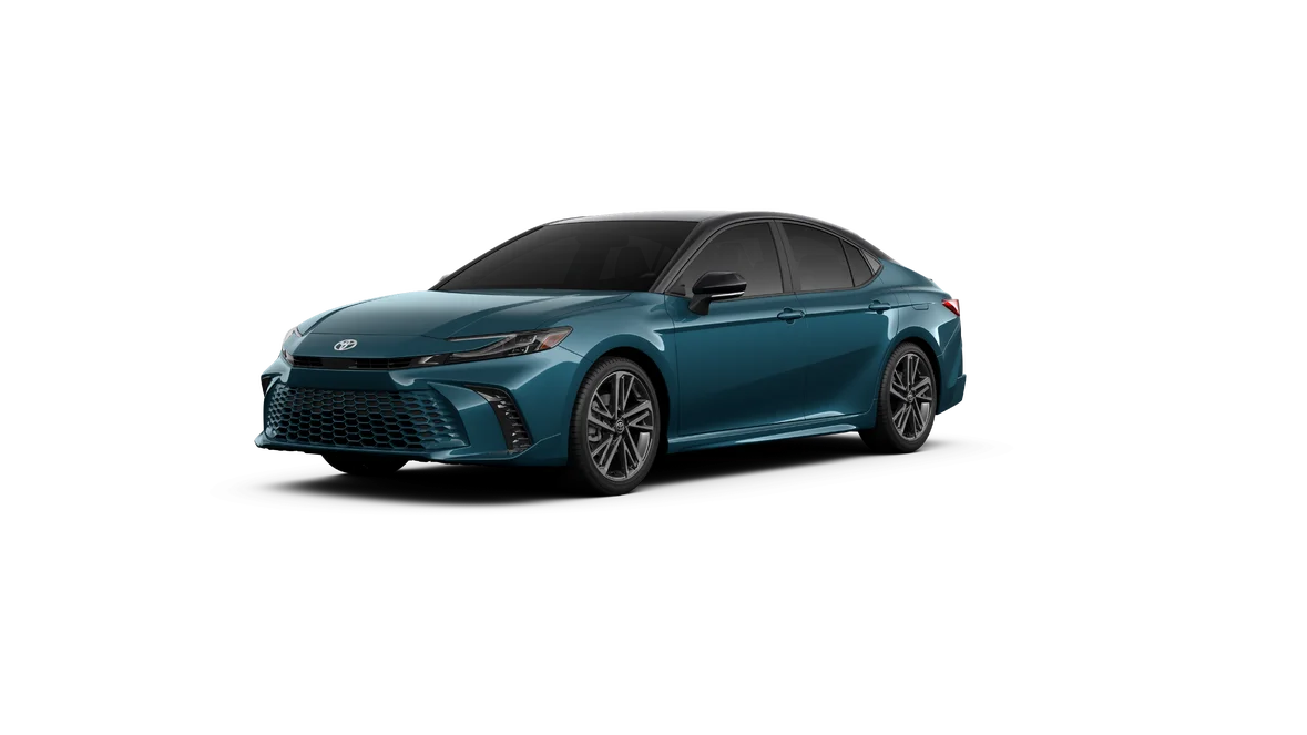 New 2027 Ocean Gem with Midnight Black Metallic roof Toyota XSE image 23