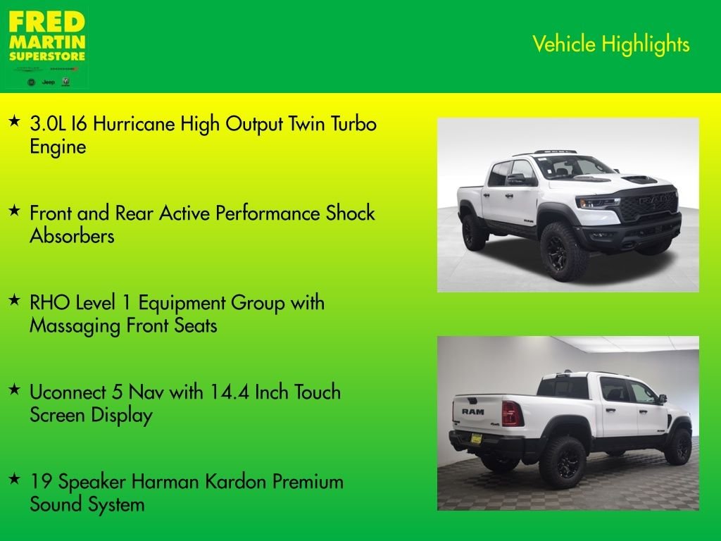 New 2026 Bright White Clear-Coat Exterior Paint RAM RHO image 8