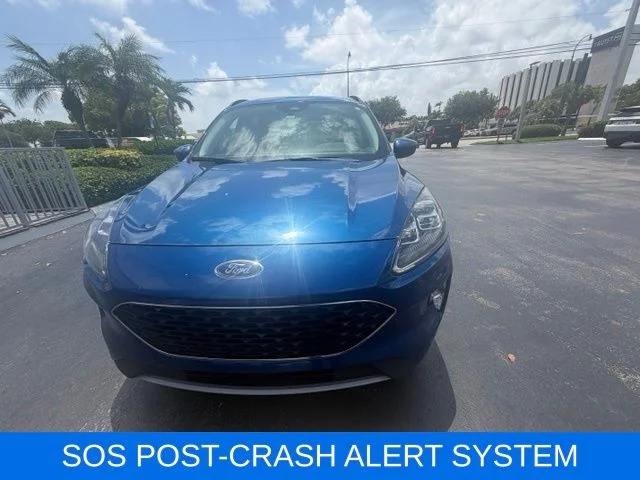 Used 2022 Blue Ford Titanium image 2