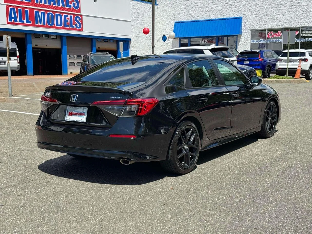 Certified Used 2023 Crystal Black Pearl Honda Sport image 7