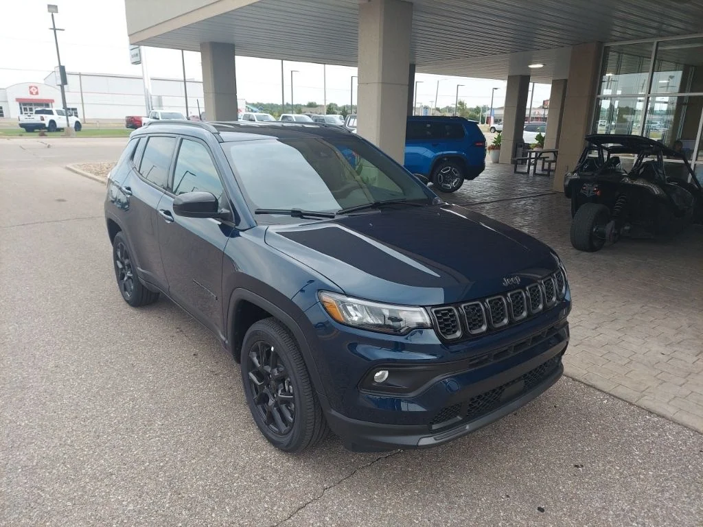 New 2026 Fathom Blue Pearl Coat Jeep Latitude image 1