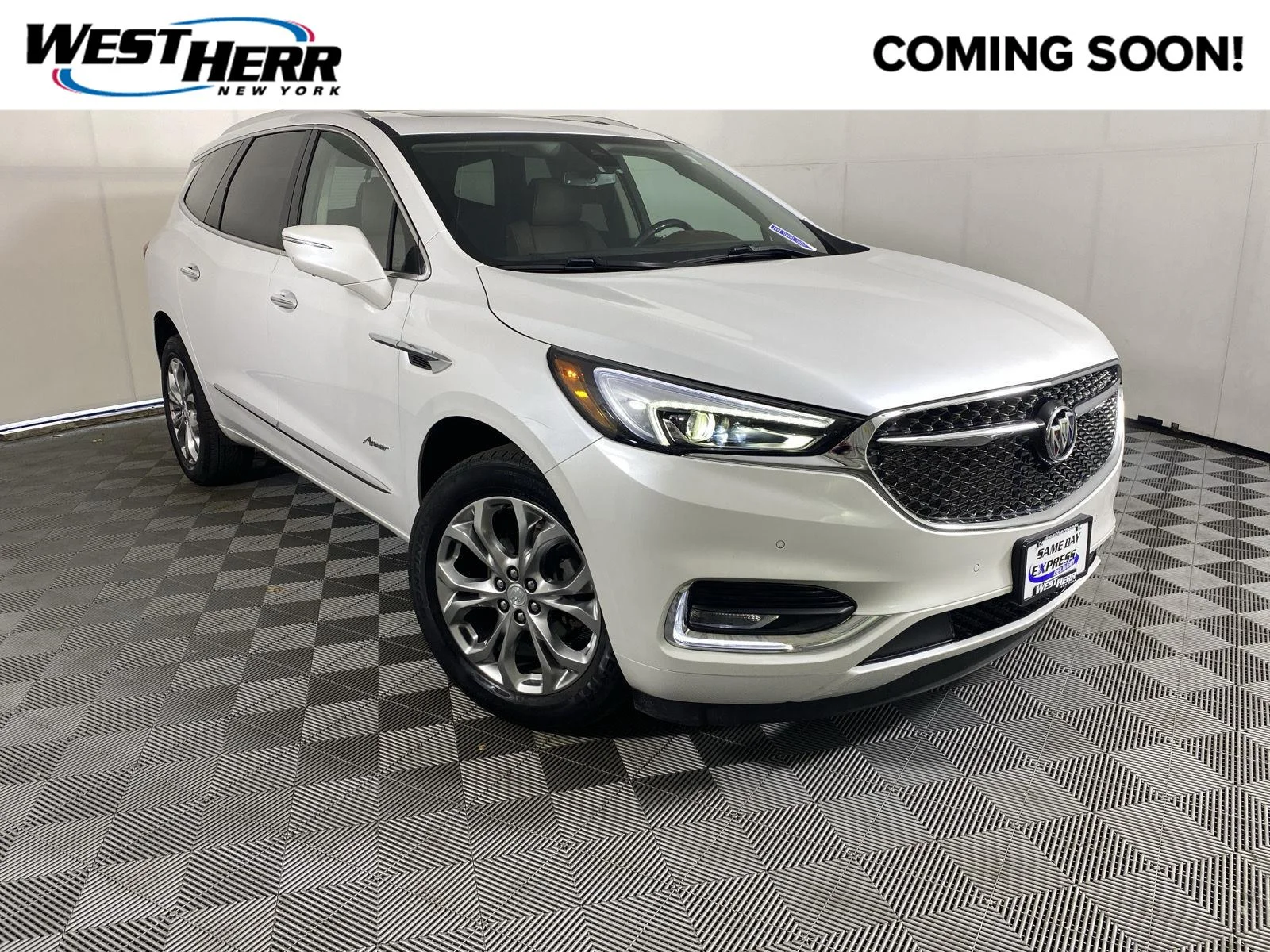 Used 2020 White Frost Tricoat Buick Avenir image 1