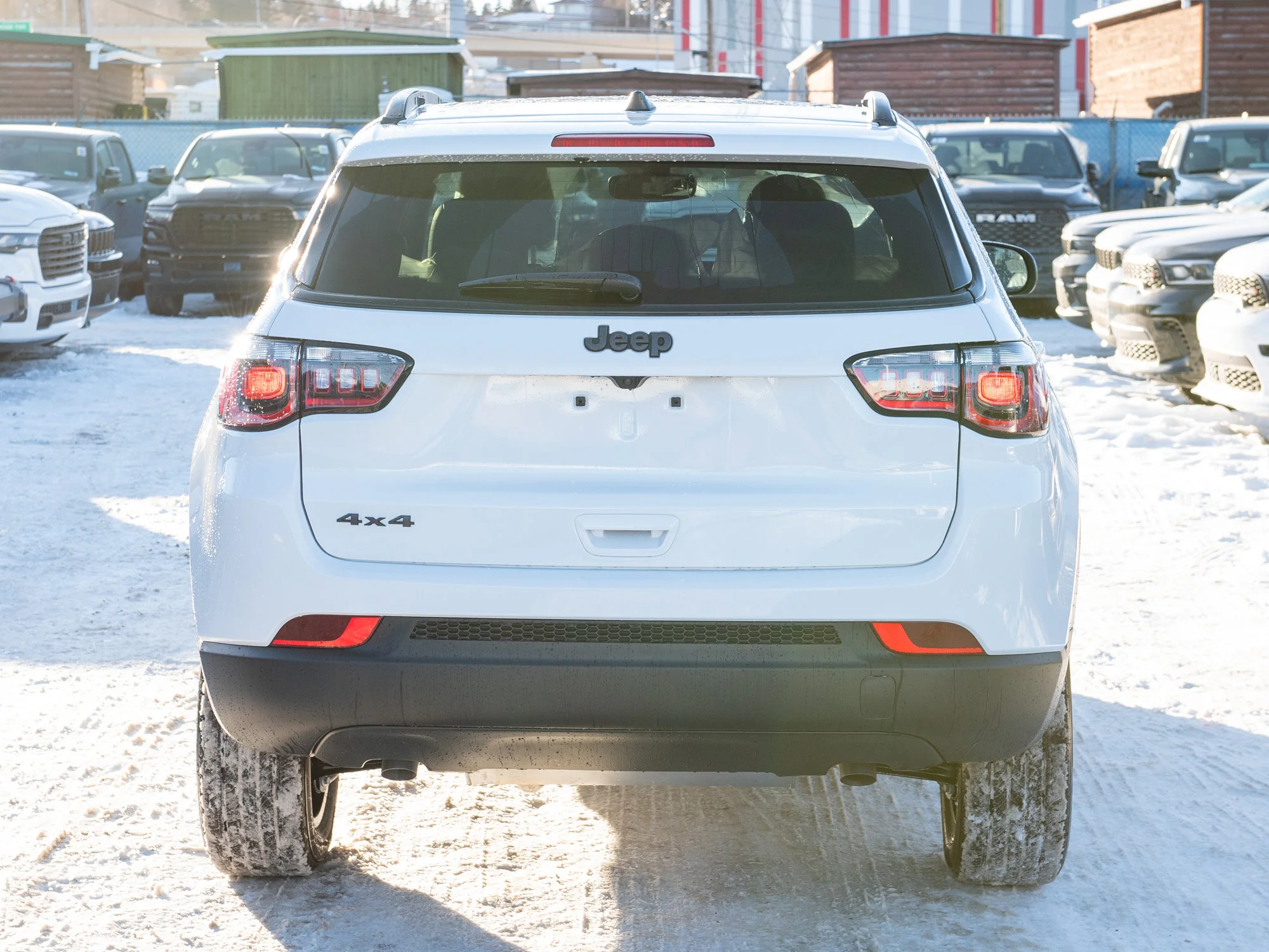 New 2026 White Jeep North* image 3