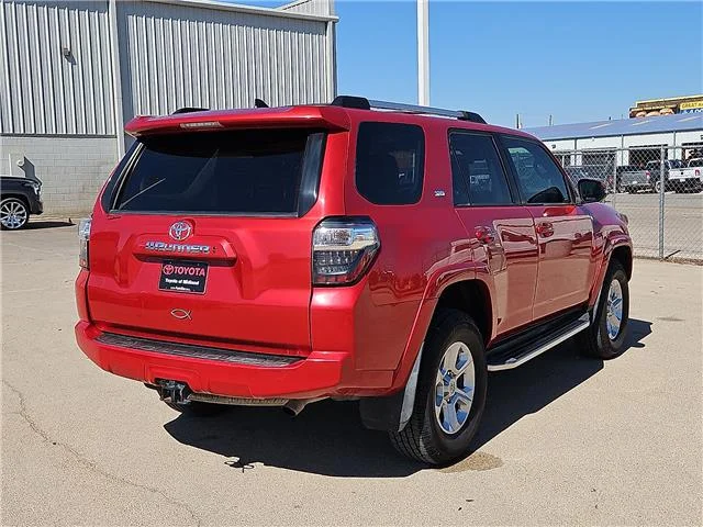 Used 2020 Barcelona Red Metallic Toyota SR5 Premium 4x4 image 3